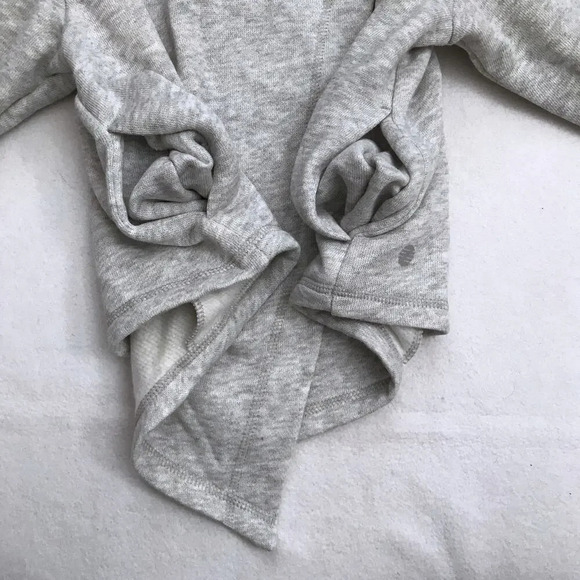 Z by Zella NWT Lightweight Heather Grey Jacket Girls S (7/8) - Picture 8 of 14